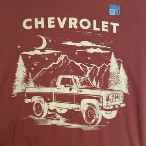 Torrid NWT Chevrolet Rust Vintage Pickup Graphic Long Sleeve Tee Plus Size 3 3X